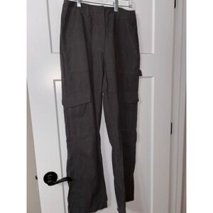 White Fox Cargo Pants XS‎ Gray Cotton Utility Style Streetwear Casual